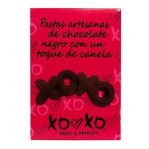 XOXO Pastas de Chocolate Negro y Canela