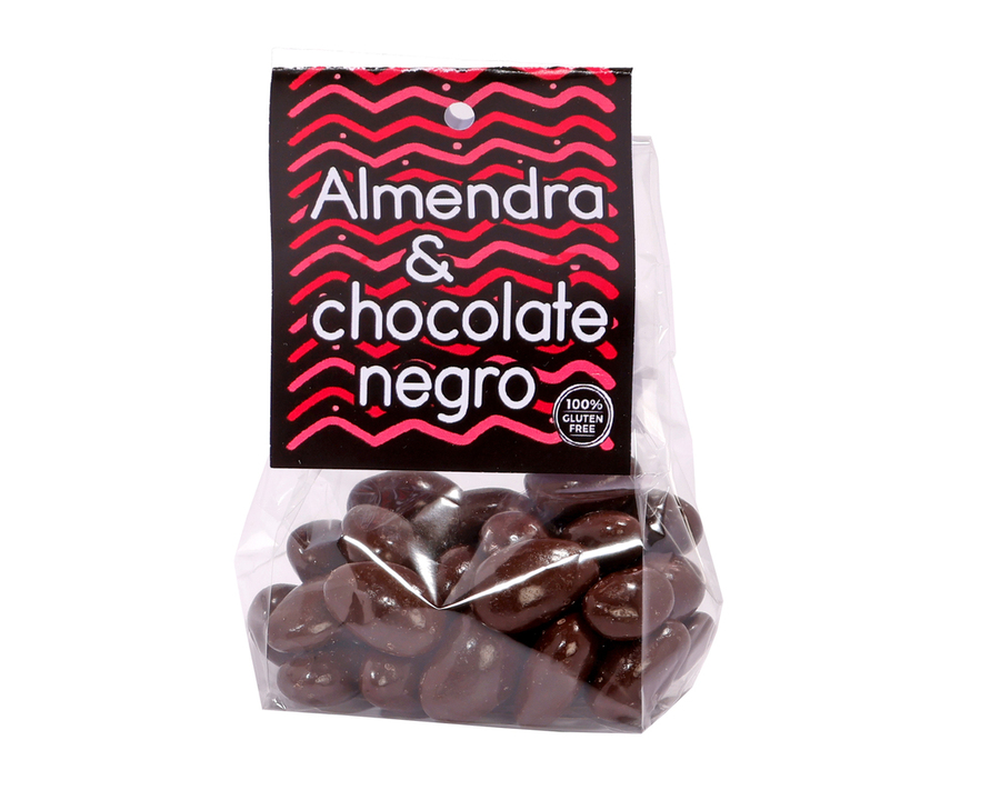 Grageas de Almendras con Chocolate Negro